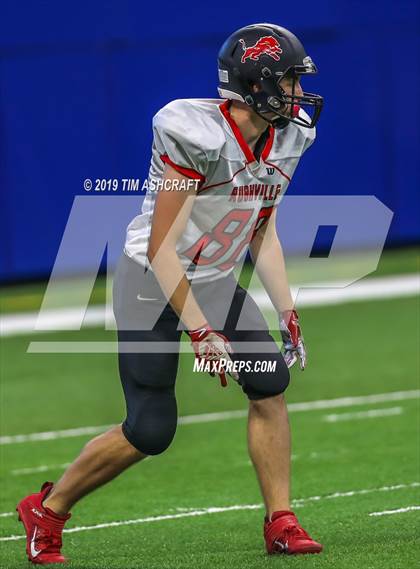 Thumbnail 3 in Franklin County vs Rushville @ Lucas Oil Stadium photogallery.