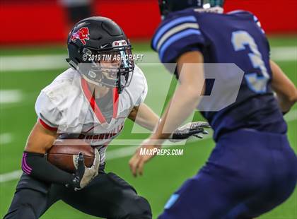 Thumbnail 3 in Franklin County vs Rushville @ Lucas Oil Stadium photogallery.