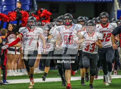 Thumbnail 1 in Franklin County vs Rushville @ Lucas Oil Stadium photogallery.