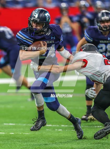 Thumbnail 1 in Franklin County vs Rushville @ Lucas Oil Stadium photogallery.