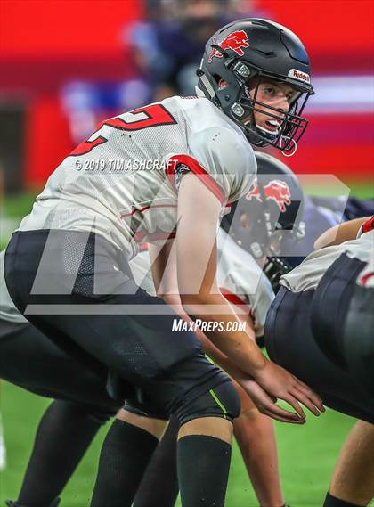 Thumbnail 3 in Franklin County vs Rushville @ Lucas Oil Stadium photogallery.