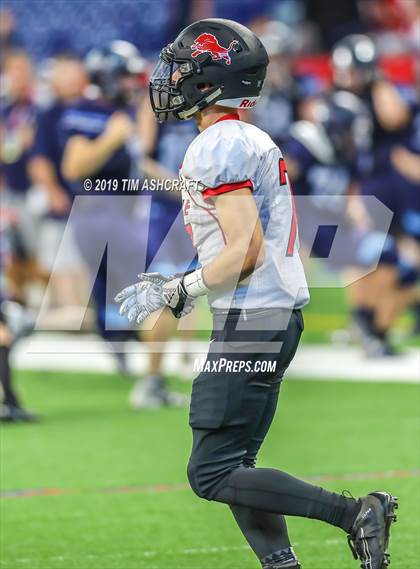 Thumbnail 2 in Franklin County vs Rushville @ Lucas Oil Stadium photogallery.