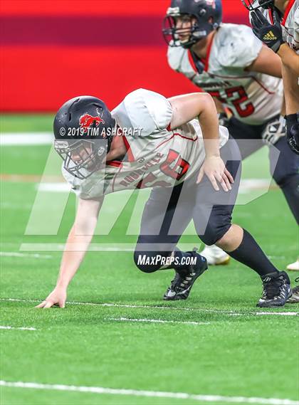 Thumbnail 2 in Franklin County vs Rushville @ Lucas Oil Stadium photogallery.