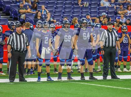 Thumbnail 1 in Franklin County vs Rushville @ Lucas Oil Stadium photogallery.