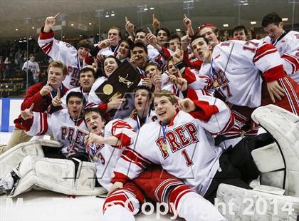 Thumbnail 3 in Fairfield Prep vs. Darien (CIAC Division I Final) photogallery.
