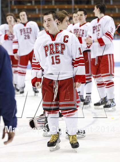 Thumbnail 3 in Fairfield Prep vs. Darien (CIAC Division I Final) photogallery.
