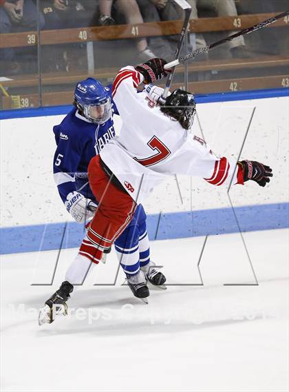 Thumbnail 3 in Fairfield Prep vs. Darien (CIAC Division I Final) photogallery.