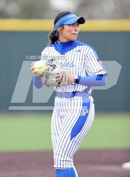 Thumbnail 1 in Smithson Valley vs. Georgetown (Brittany Tuck Memorial Softball Tournament) photogallery.