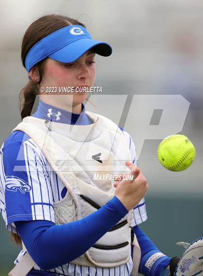 Thumbnail 2 in Smithson Valley vs. Georgetown (Brittany Tuck Memorial Softball Tournament) photogallery.