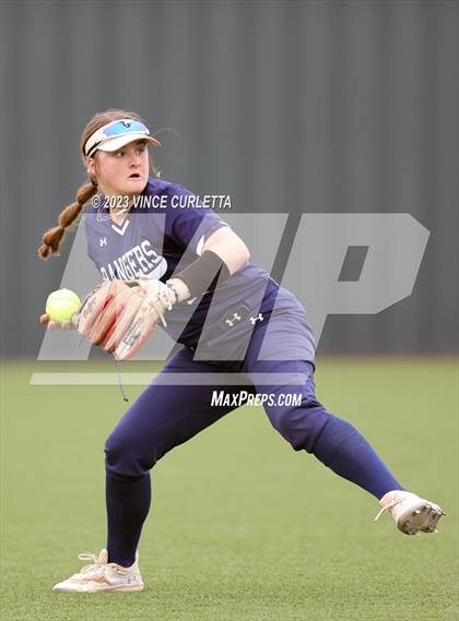 Thumbnail 3 in Smithson Valley vs. Georgetown (Brittany Tuck Memorial Softball Tournament) photogallery.