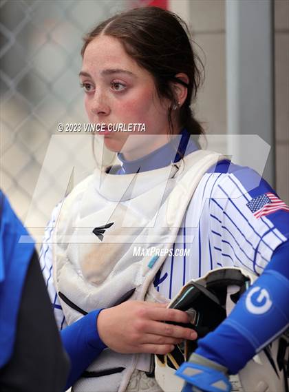 Thumbnail 1 in Smithson Valley vs. Georgetown (Brittany Tuck Memorial Softball Tournament) photogallery.