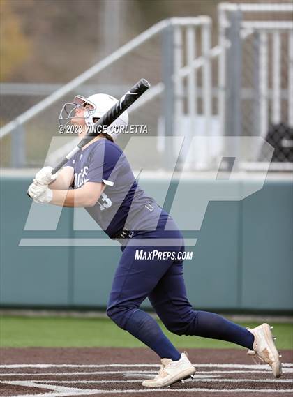 Thumbnail 3 in Smithson Valley vs. Georgetown (Brittany Tuck Memorial Softball Tournament) photogallery.