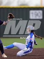Photo from the gallery "Smithson Valley vs. Georgetown (Brittany Tuck Memorial Softball Tournament)"