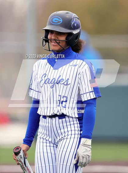 Thumbnail 1 in Smithson Valley vs. Georgetown (Brittany Tuck Memorial Softball Tournament) photogallery.