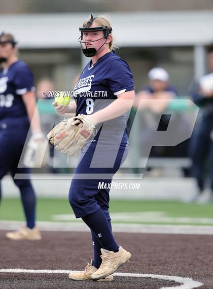 Thumbnail 3 in Smithson Valley vs. Georgetown (Brittany Tuck Memorial Softball Tournament) photogallery.