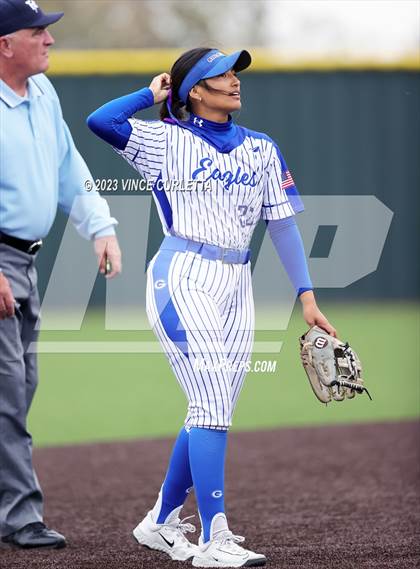 Thumbnail 3 in Smithson Valley vs. Georgetown (Brittany Tuck Memorial Softball Tournament) photogallery.