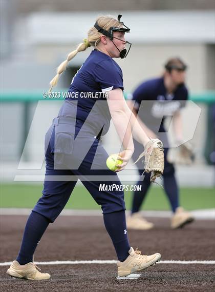 Thumbnail 3 in Smithson Valley vs. Georgetown (Brittany Tuck Memorial Softball Tournament) photogallery.