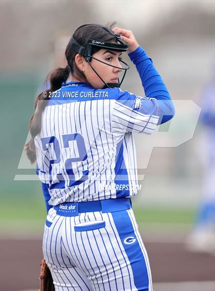 Thumbnail 3 in Smithson Valley vs. Georgetown (Brittany Tuck Memorial Softball Tournament) photogallery.