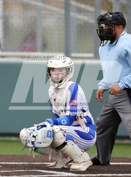 Thumbnail 3 in Smithson Valley vs. Georgetown (Brittany Tuck Memorial Softball Tournament) photogallery.