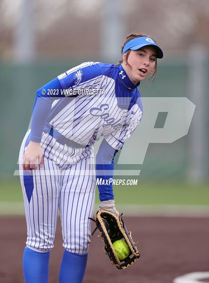 Thumbnail 3 in Smithson Valley vs. Georgetown (Brittany Tuck Memorial Softball Tournament) photogallery.