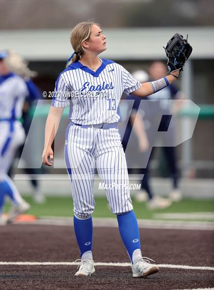 Thumbnail 3 in Smithson Valley vs. Georgetown (Brittany Tuck Memorial Softball Tournament) photogallery.