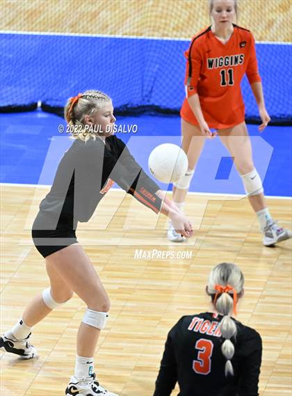 Thumbnail 1 in Wiggins @ Strasburg (CHSAA 2A Q-Final) photogallery.