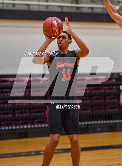 Thumbnail 3 in Plano West vs Stevens [John Paul] (NEISD/NISD Basketball Tournament) photogallery.