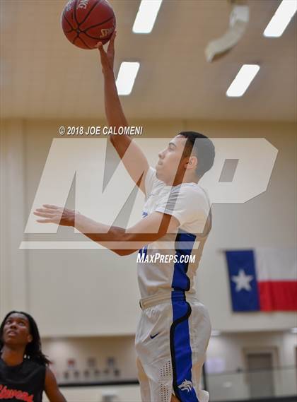 Thumbnail 3 in Plano West vs Stevens [John Paul] (NEISD/NISD Basketball Tournament) photogallery.