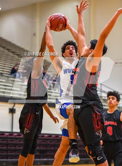 Thumbnail 1 in Plano West vs Stevens [John Paul] (NEISD/NISD Basketball Tournament) photogallery.