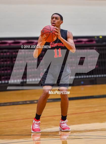 Thumbnail 2 in Plano West vs Stevens [John Paul] (NEISD/NISD Basketball Tournament) photogallery.