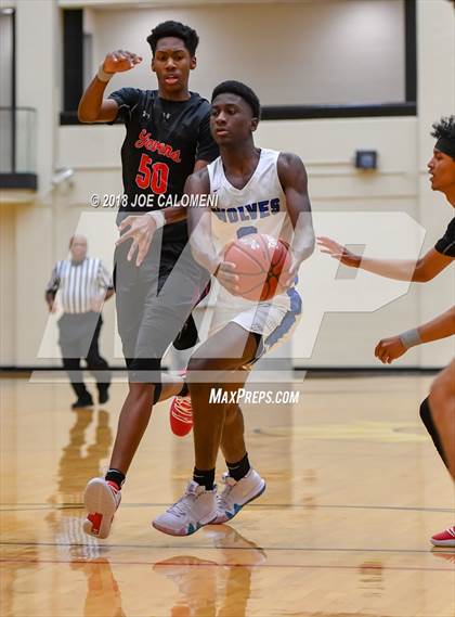 Thumbnail 1 in Plano West vs Stevens [John Paul] (NEISD/NISD Basketball Tournament) photogallery.