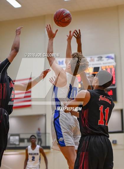 Thumbnail 1 in Plano West vs Stevens [John Paul] (NEISD/NISD Basketball Tournament) photogallery.