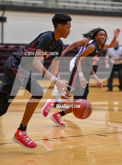 Thumbnail 1 in Plano West vs Stevens [John Paul] (NEISD/NISD Basketball Tournament) photogallery.
