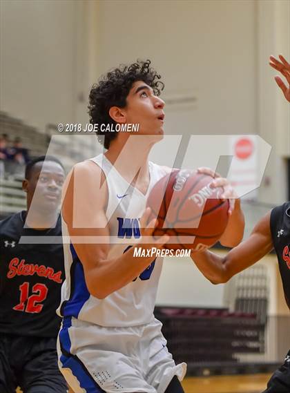 Thumbnail 2 in Plano West vs Stevens [John Paul] (NEISD/NISD Basketball Tournament) photogallery.