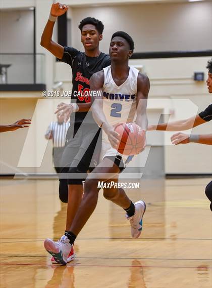 Thumbnail 2 in Plano West vs Stevens [John Paul] (NEISD/NISD Basketball Tournament) photogallery.