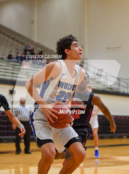 Thumbnail 1 in Plano West vs Stevens [John Paul] (NEISD/NISD Basketball Tournament) photogallery.