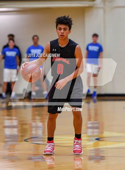 Thumbnail 2 in Plano West vs Stevens [John Paul] (NEISD/NISD Basketball Tournament) photogallery.