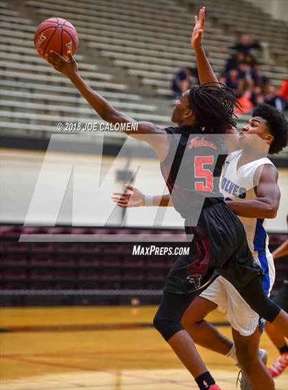 Thumbnail 3 in Plano West vs Stevens [John Paul] (NEISD/NISD Basketball Tournament) photogallery.
