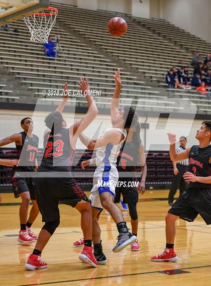 Thumbnail 2 in Plano West vs Stevens [John Paul] (NEISD/NISD Basketball Tournament) photogallery.