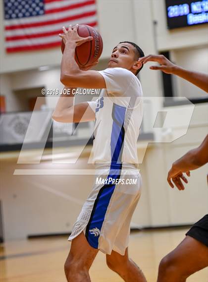 Thumbnail 1 in Plano West vs Stevens [John Paul] (NEISD/NISD Basketball Tournament) photogallery.