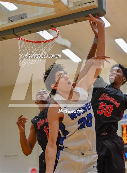 Thumbnail 3 in Plano West vs Stevens [John Paul] (NEISD/NISD Basketball Tournament) photogallery.