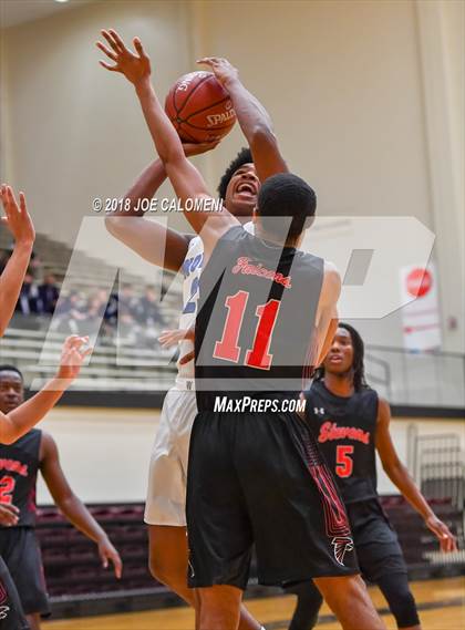 Thumbnail 2 in Plano West vs Stevens [John Paul] (NEISD/NISD Basketball Tournament) photogallery.