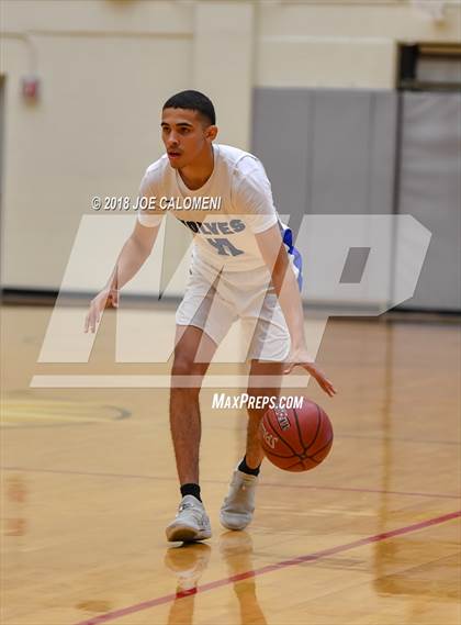 Thumbnail 1 in Plano West vs Stevens [John Paul] (NEISD/NISD Basketball Tournament) photogallery.
