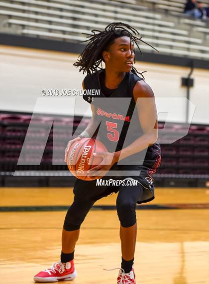 Thumbnail 3 in Plano West vs Stevens [John Paul] (NEISD/NISD Basketball Tournament) photogallery.