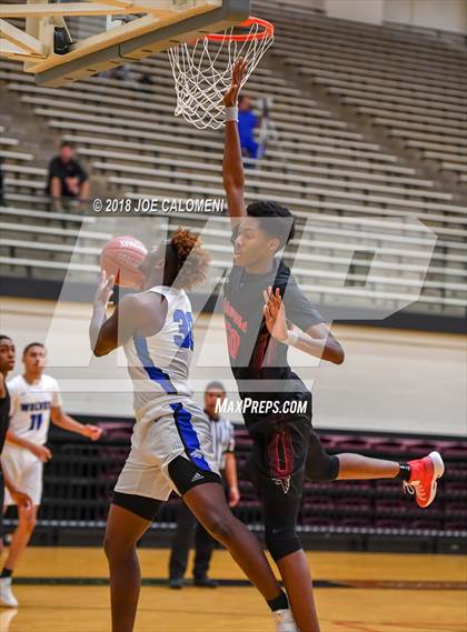 Thumbnail 1 in Plano West vs Stevens [John Paul] (NEISD/NISD Basketball Tournament) photogallery.