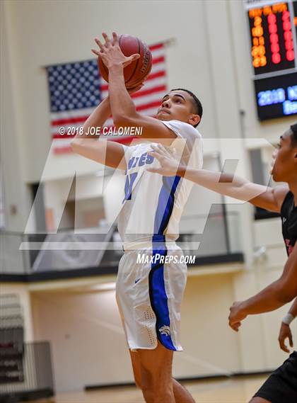 Thumbnail 2 in Plano West vs Stevens [John Paul] (NEISD/NISD Basketball Tournament) photogallery.