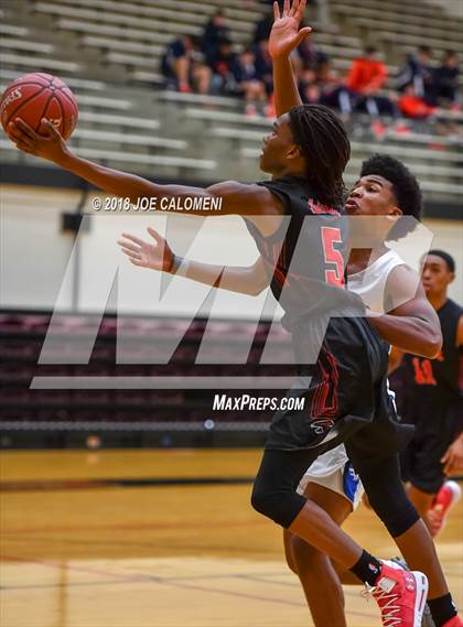 Thumbnail 2 in Plano West vs Stevens [John Paul] (NEISD/NISD Basketball Tournament) photogallery.