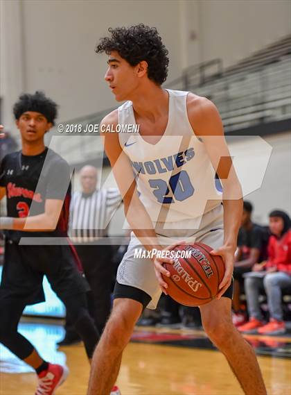 Thumbnail 1 in Plano West vs Stevens [John Paul] (NEISD/NISD Basketball Tournament) photogallery.