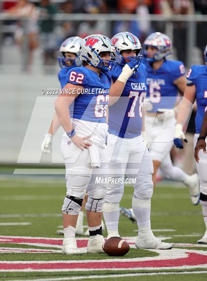 Thumbnail 1 in Westlake vs. North Shore (UIL Football 6A Semifinal Playoff) photogallery.