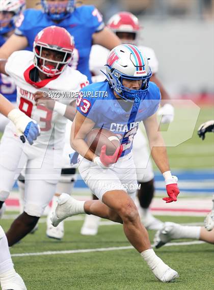 Thumbnail 1 in Westlake vs. North Shore (UIL Football 6A Semifinal Playoff) photogallery.